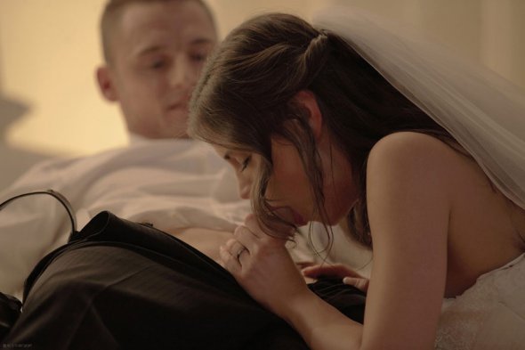 Порно фото очаровательной русской невесты